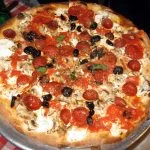 Pizza and pitcher